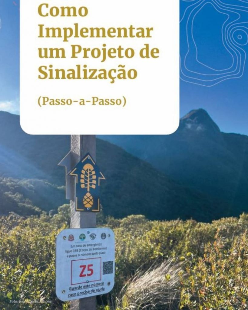 Guia de Sinalização para Rotas de Cicloturismo e Trilhas no Brasil