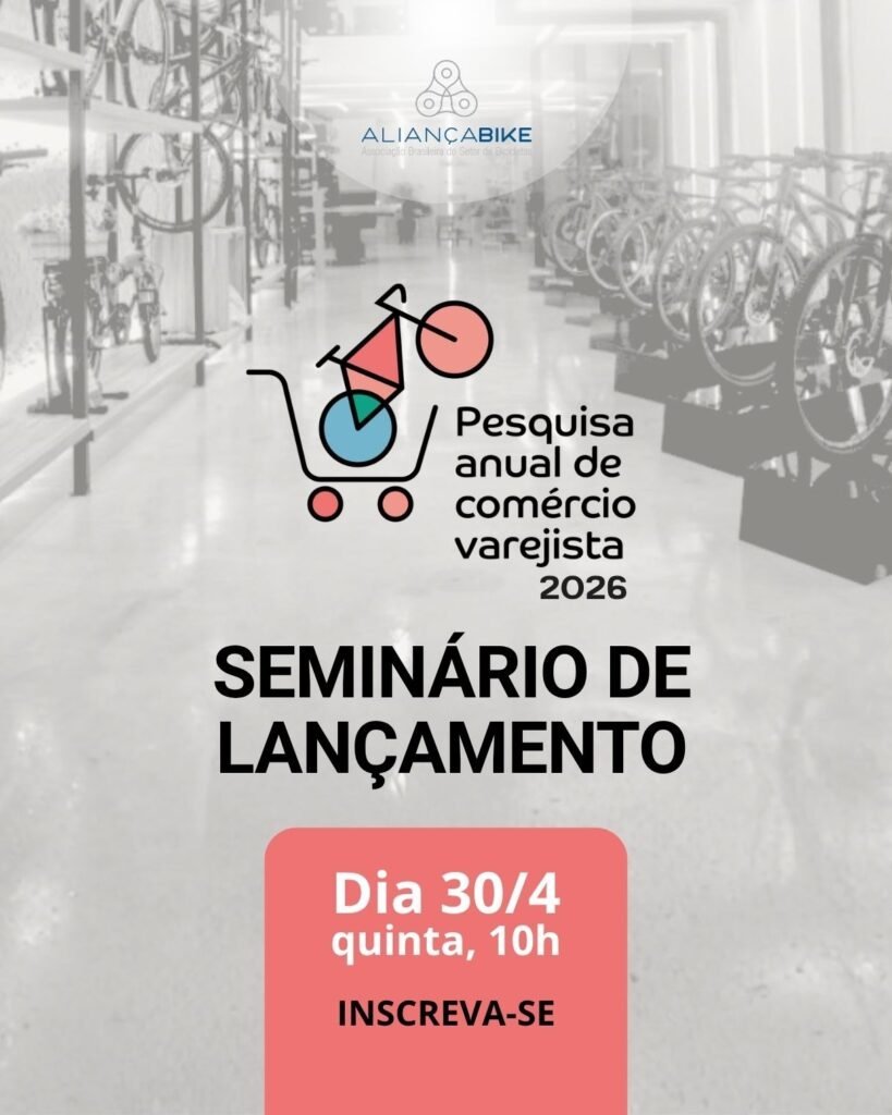 Inscreva-se para o Seminário Comércio Varejista de Bicicletas 2026