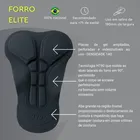 Bermuda De Ciclismo Cycle7 Masculina Elite Carbon Gel 140d - Imagem 2