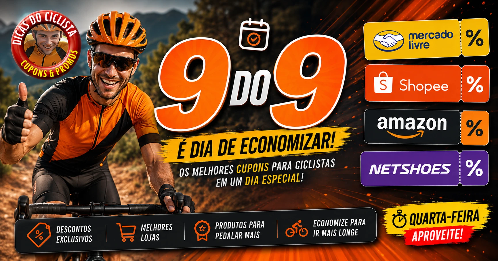 Data Dupla do Ciclismo - Mercado Livre Shopee Amazon
