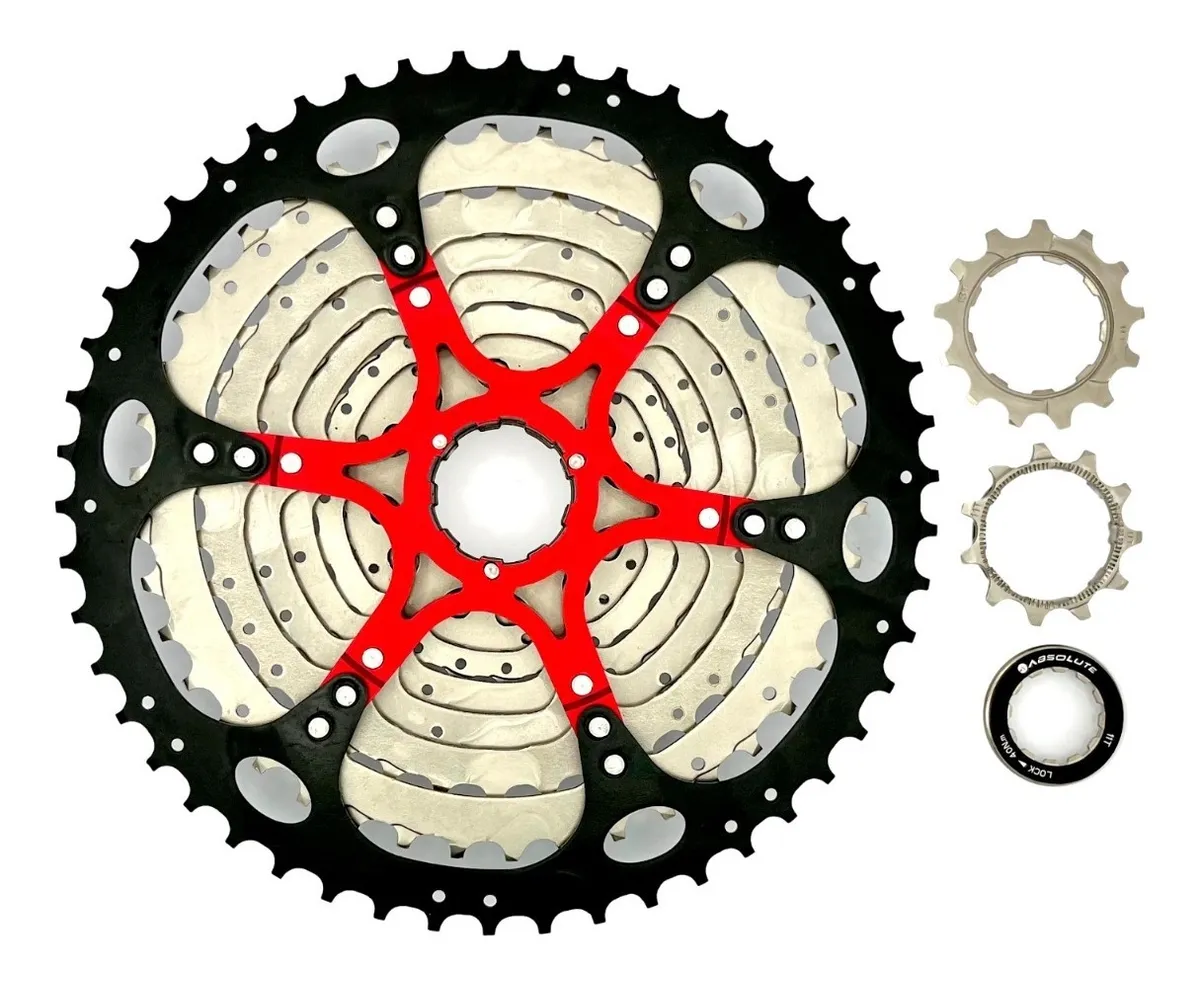Cassete K7 12v Absolute 11/50 1x12v - Freehub 8v 9v 10v MTB - Imagem 3
