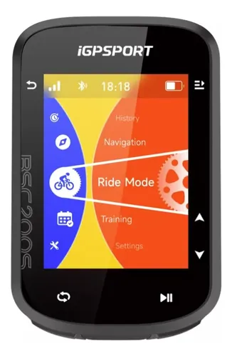 IGPSPORT BSC200s GPS CicloComputador e Navegação por Mapa