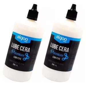 Lubrificante Algoo Lube Cera Premium 200ml – Kit com 2