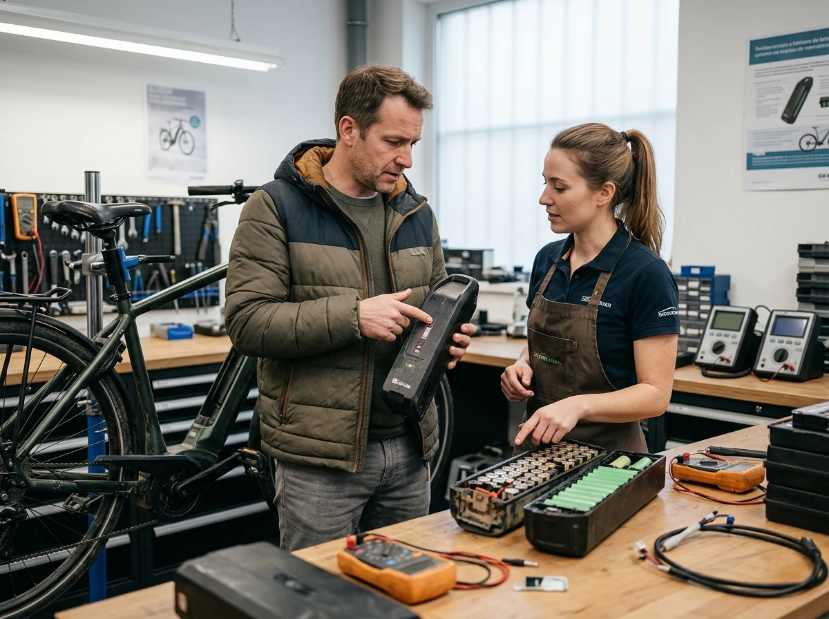 Bateria da e-bike perdendo autonomia? Descubra quando vale a pena recondicionar
