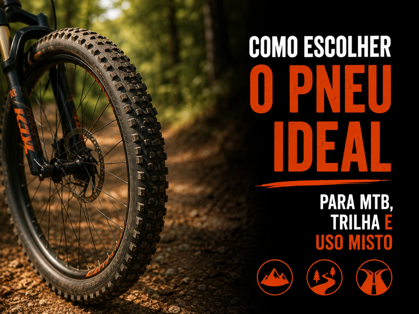 Bike aro 29: como escolher o pneu ideal para MTB, trilha e uso misto Bike aro 29: como escolher o pneu ideal para MTB, trilha e uso misto