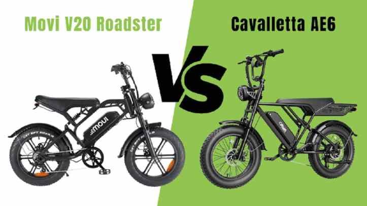 Cavalletta AE6 recém-lançada vs. sucesso de vendas Movi V20 Roadster, qual vale mais a pena?
