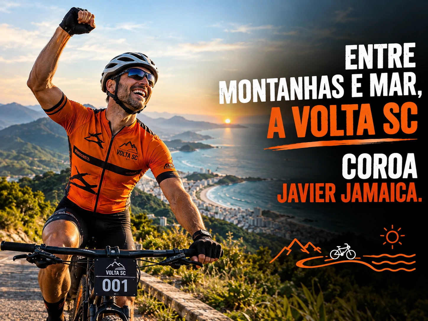 Entre montanhas e mar, a Volta SC coroa Javier Jamaica