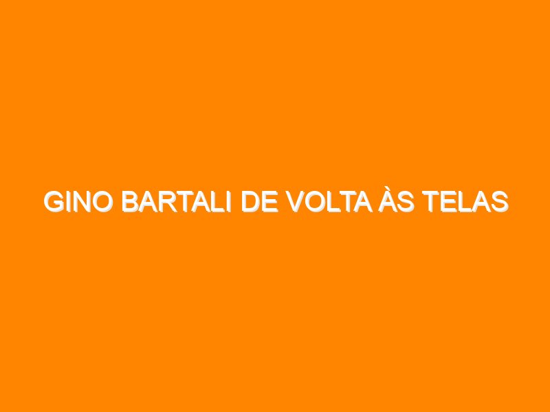Gino Bartali de volta às telas Gino Bartali de volta às telas