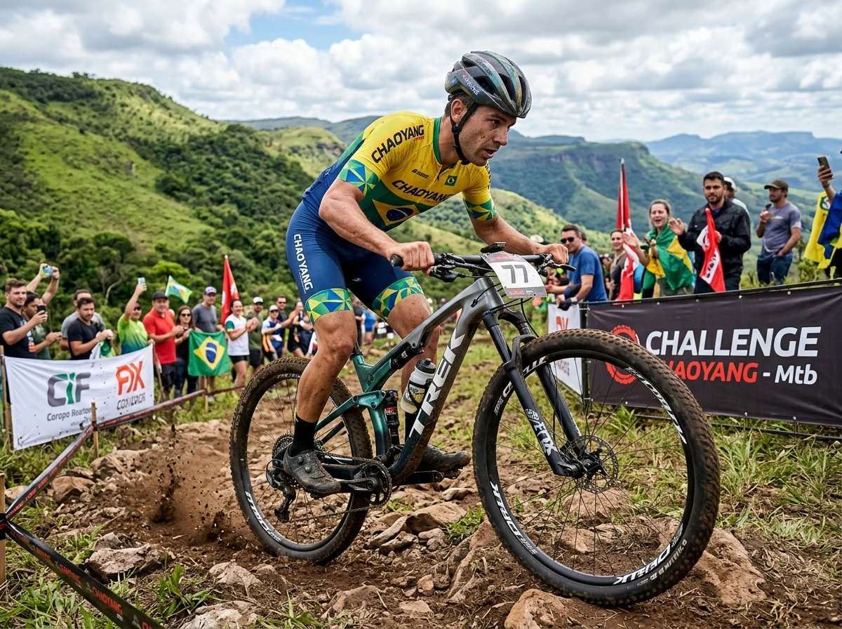 Paulo Lopes estreia no Challenge Chaoyang de Mountain Bike com prova histórica, percursos desafiadores e festa do ciclismo catarinense