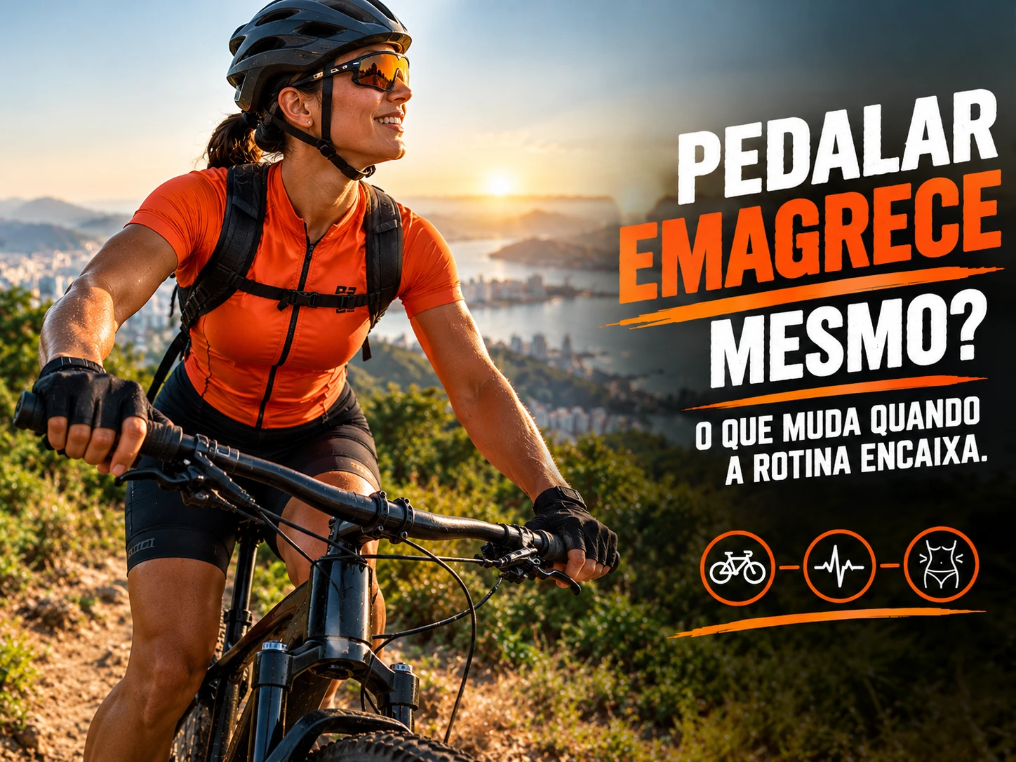 Pedalar emagrece mesmo? O que muda quando a rotina encaixa