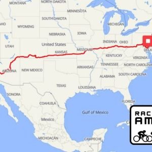 A brutal Race Across America